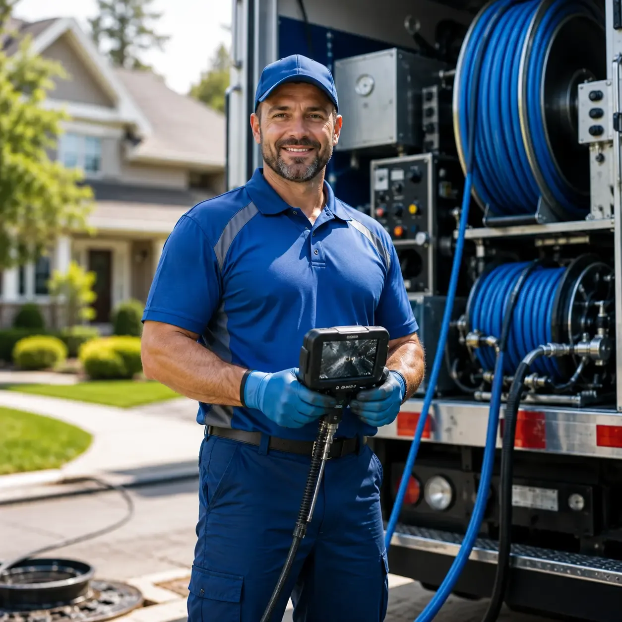 Local outdoor drain cleaning specialists in Slovan, PA